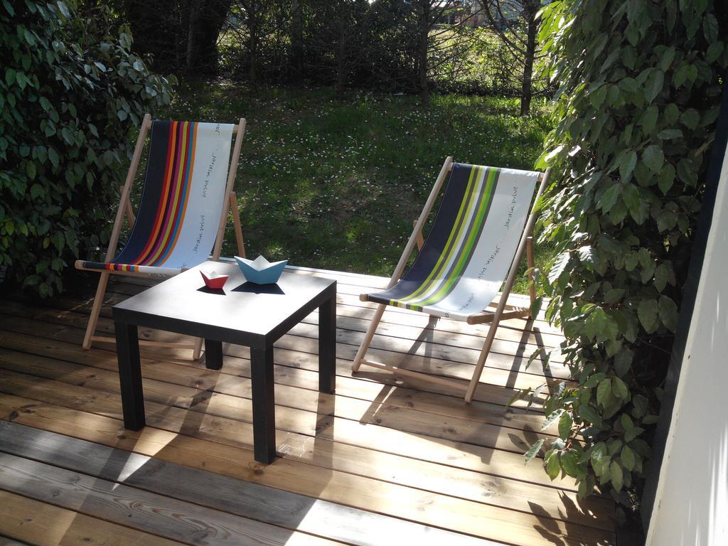 Bayonne Et Anglet A Pied - Terrasse Bois Privative Apartment Exterior foto
